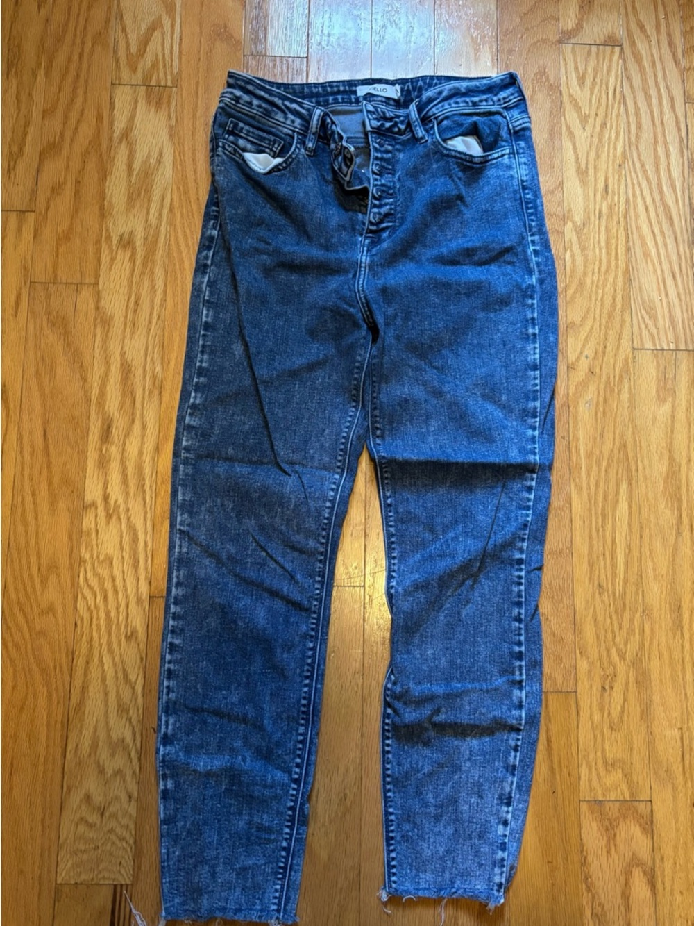 Cello High-Rise Dark Wash Jeans